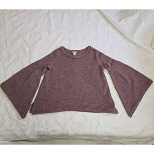 Sundance Sweater‎ Medium Mountain Retreat Wool Blend Lagenlook Bell Sleeves